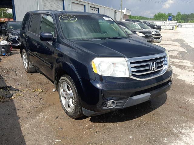 HONDA PILOT EXLN 2014 with VIN 5FNYF3H78EB020879 - Photo from auction