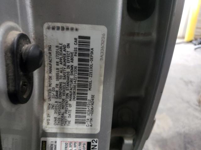 Photo 10 from auction – 2004 TOYOTA COROLLA CE with VIN 1NXBR38E14Z271336