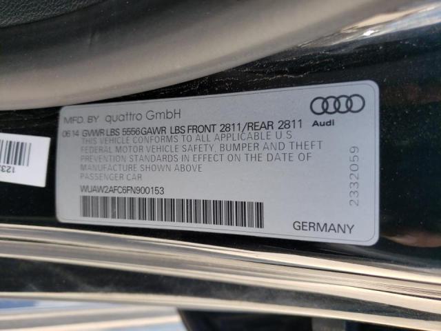 Photo 10 from auction – 2015 AUDI RS7 with VIN WUAW2AFC6FN900153