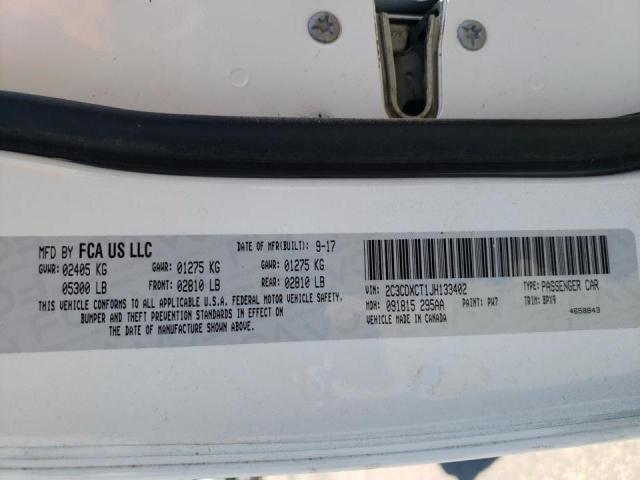 Photo 10 from auction – 2018 DODGE CHARGER R/ with VIN 2C3CDXCT1JH133402