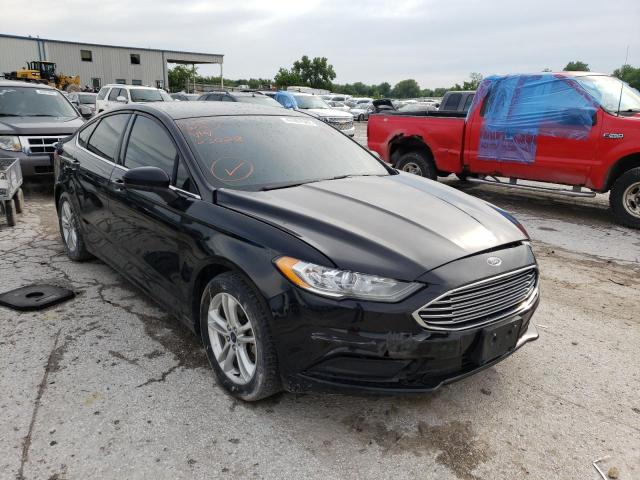 Photo 1 from auction – 2018 FORD FUSION SE with VIN 3FA6P0HD7JR230218