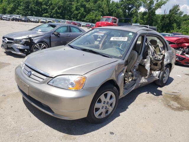 Photo 2 from auction – 2003 HONDA CIVIC EX with VIN 2HGES267X3H581802