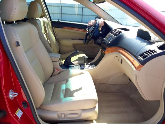 Photo 5 from auction – 2005 ACURA TSX with VIN JH4CL96855C030153