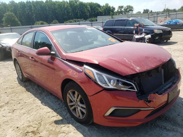 HYUNDAI SONATA SE 2017 with VIN 5NPE24AF0HH543714 - Photo from auction
