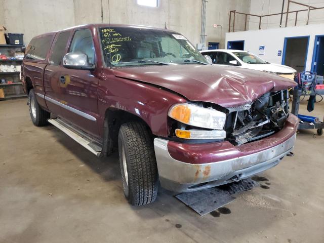 GMC NEW SIERRA 2002 with VIN 2GTEK19T721247896 - Photo from auction