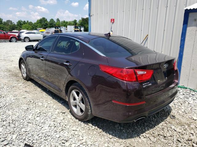 Photo 3 from auction – 2014 KIA OPTIMA LX with VIN 5XXGM4A72EG275400