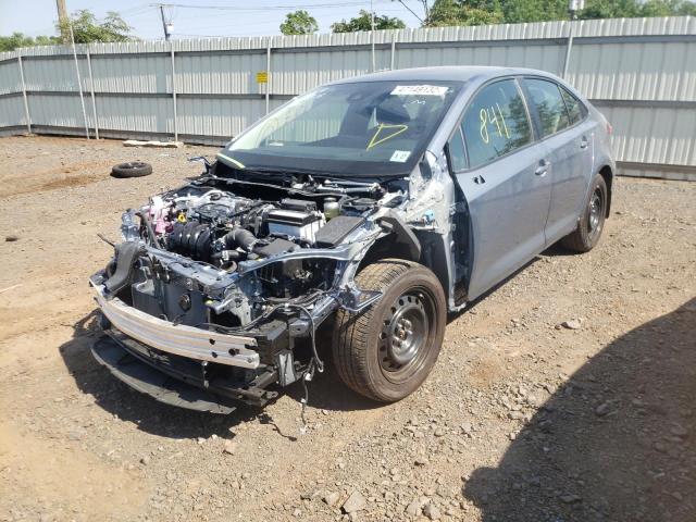 Photo 2 from auction – 2022 TOYOTA COROLLA LE with VIN JTDEPMAE1N3010285