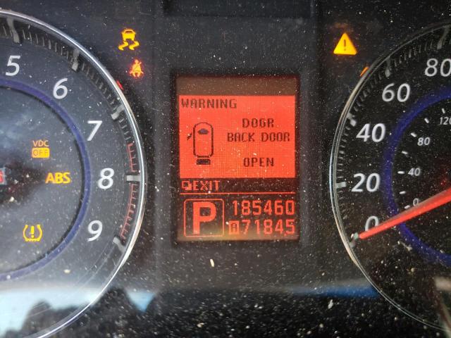 Photo 8 from auction – 2011 INFINITI FX35 with VIN JN8AS1MWXBM734454
