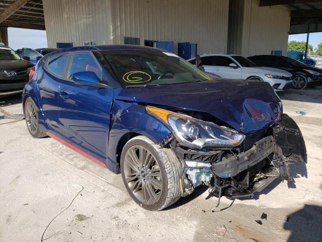 Photo 1 from auction – 2016 HYUNDAI VELOSTER T with VIN KMHTC6AE4GU297550