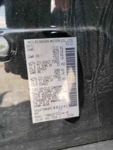 Photo 10 from auction – 2015 NISSAN ROGUE S with VIN 5N1AT2MV6FC885241