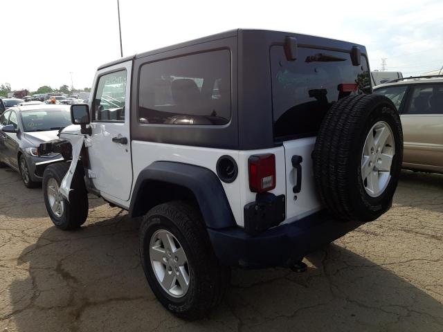 Photo 3 from auction – 2012 JEEP WRANGLER S with VIN 1C4AJWAGXCL161362