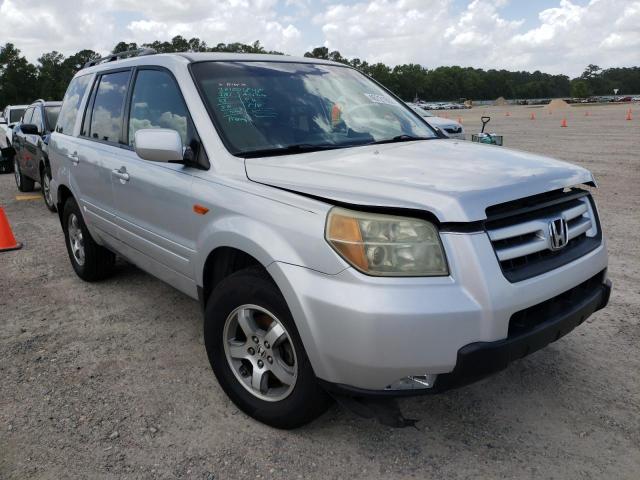 HONDA PILOT EX 2006 with VIN 5FNYF28606B010835 - Photo from auction