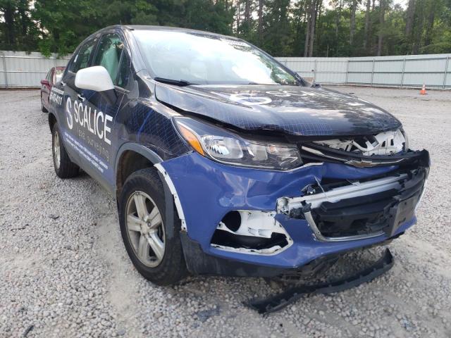 CHEVROLET TRAX LS 2019 with VIN 3GNCJNSB6KL284172 - Photo from auction