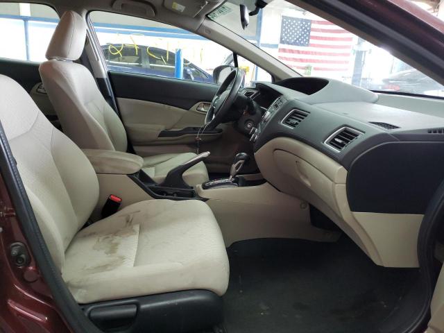 Photo 5 from auction – 2014 HONDA CIVIC LX with VIN 19XFB2F50EE235208
