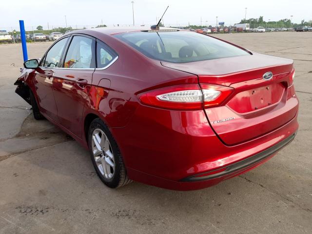 Photo 3 from auction – 2013 FORD FUSION SE with VIN 3FA6P0H7XDR207952