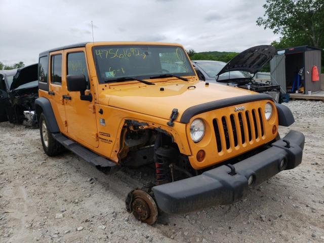 JEEP WRANGLER U 2012 with VIN 1C4BJWDG0CL277055 - Photo from auction