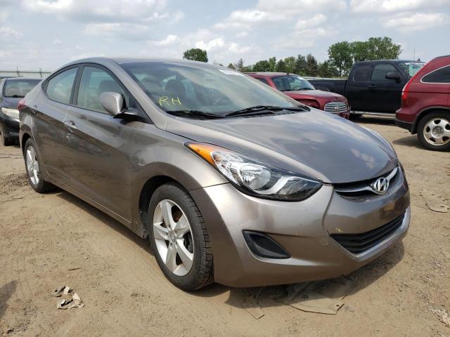 HYUNDAI ELANTRA GL 2013 with VIN 5NPDH4AE2DH349309 - Photo from auction