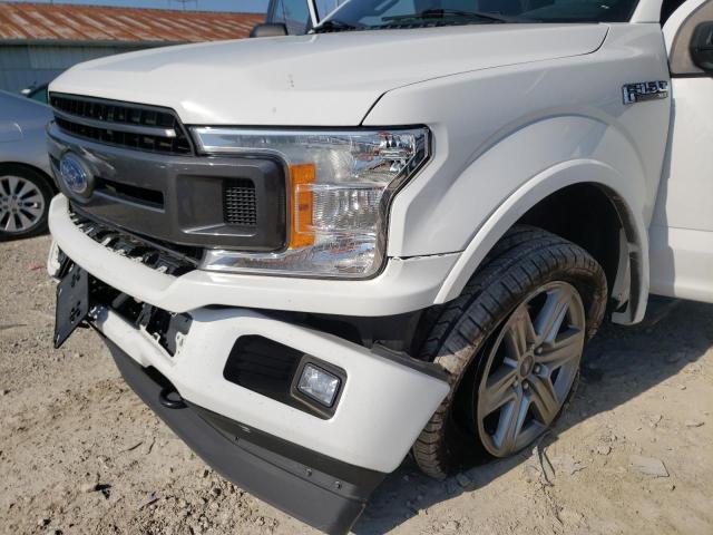 Photo 9 from auction – 2018 FORD F150 SUPER with VIN 1FTEX1EPXJFB67929