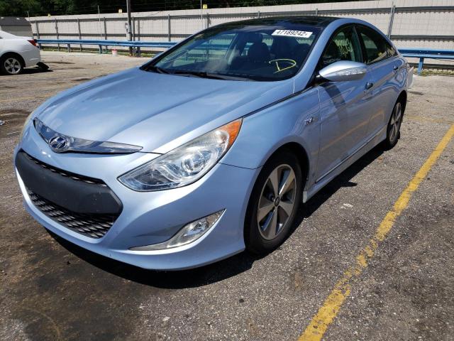 Photo 2 from auction – 2011 HYUNDAI SONATA HYB with VIN KMHEC4A49BA001002