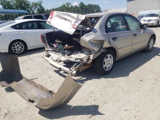 Photo 4 from auction – 2001 HONDA CIVIC with VIN 2HGES16551H546039