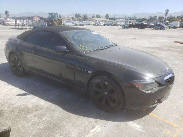 BMW 650 I 2007 with VIN WBAEK13547CN82249 - Photo from auction