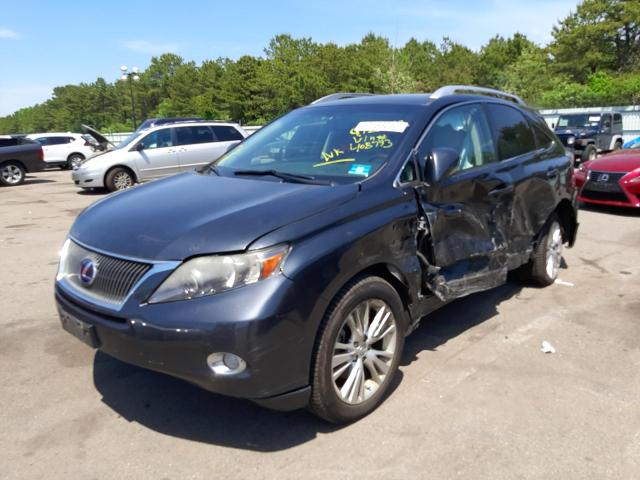 Photo 2 from auction – 2010 LEXUS RX 450 with VIN JTJBC1BA8A2408793