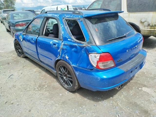 Photo 3 from auction – 2003 SUBARU IMPREZA WR with VIN JF1GG29673G807291