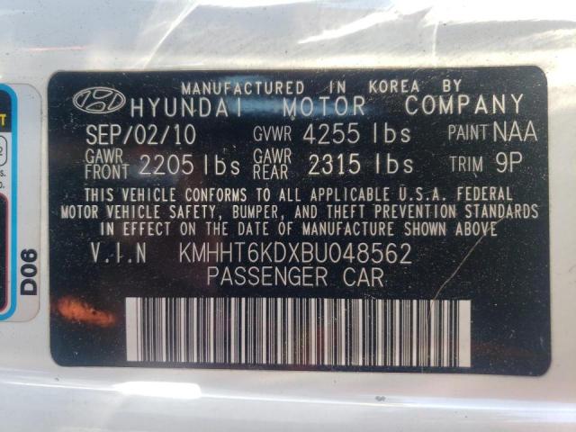 Photo 10 from auction – 2011 HYUNDAI GENESIS CO with VIN KMHHT6KDXBU048562