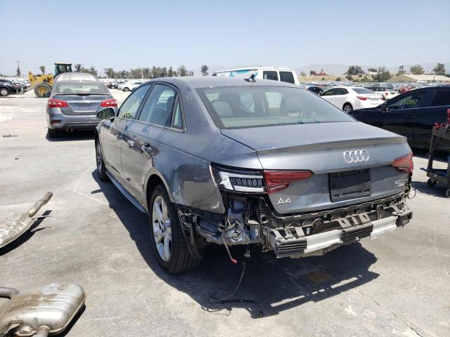 Photo 3 from auction – 2018 AUDI A4 PREMIUM with VIN WAUKMAF4XJA211051