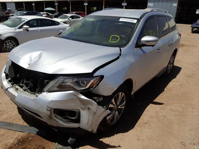 Photo 2 from auction – 2018 NISSAN PATHFINDER with VIN 5N1DR2MM0JC635814