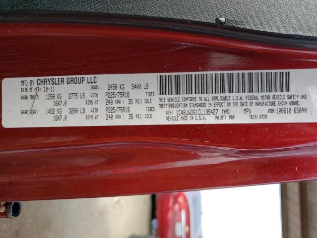Photo 10 from auction – 2012 JEEP WRANGLER U with VIN 1C4BJWDG1CL139427