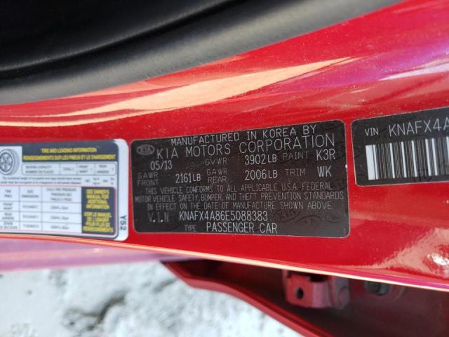 Photo 10 from auction – 2014 KIA FORTE EX with VIN KNAFX4A86E5088383