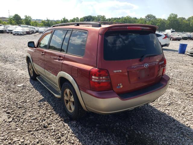 Photo 3 from auction – 2002 TOYOTA HIGHLANDER with VIN JTEGF21A820052961