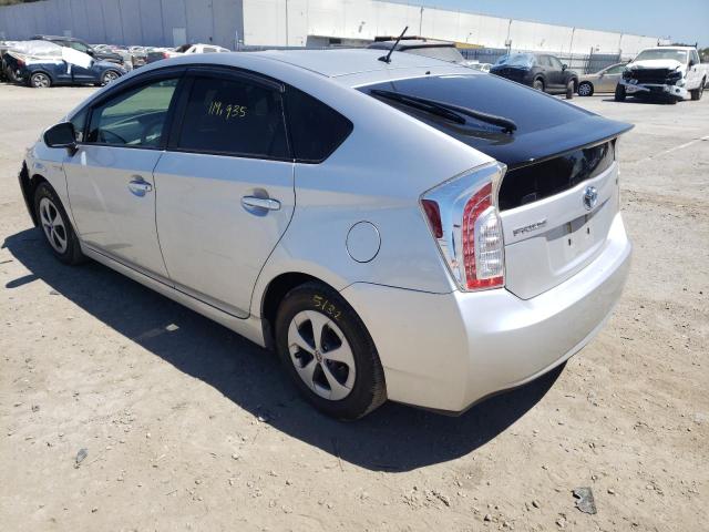 Photo 3 from auction – 2013 TOYOTA PRIUS with VIN JTDKN3DU8D5690761