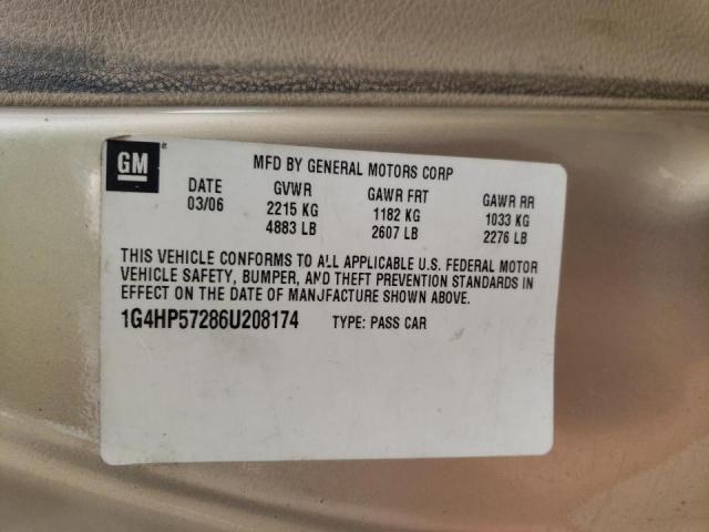 Photo 10 from auction – 2006 BUICK LUCERNE CX with VIN 1G4HP57286U208174