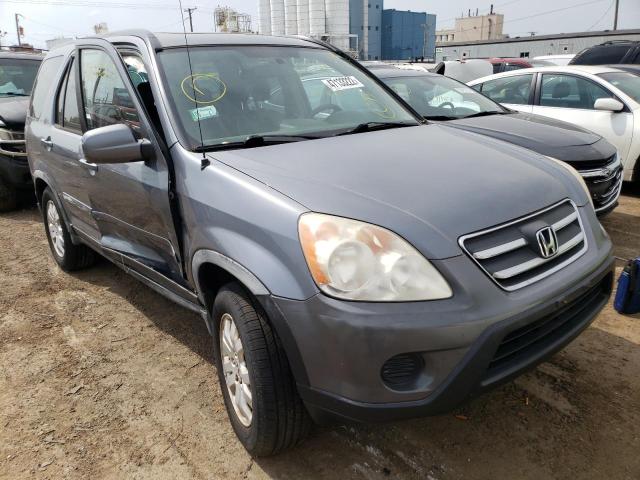 HONDA CR-V SE 2005 with VIN JHLRD78985C025874 - Photo from auction