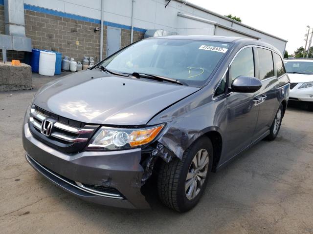 Photo 2 from auction – 2017 HONDA ODYSSEY EX with VIN 5FNRL5H67HB010638
