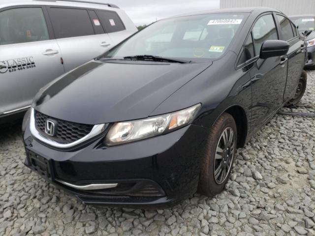 Photo 2 from auction – 2014 HONDA CIVIC LX with VIN 19XFB2F52EE203232
