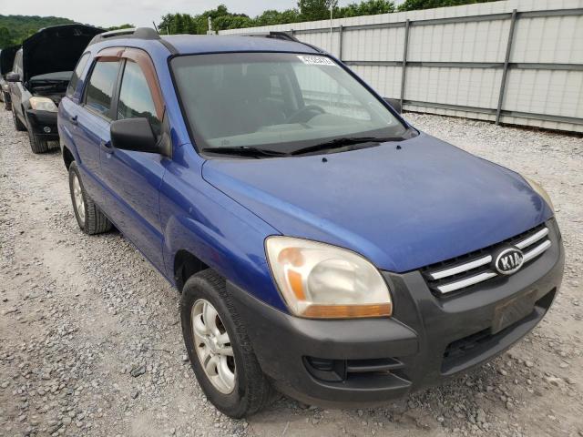 KIA SPORTAGE E 2007 with VIN KNDJF723577365925 - Photo from auction