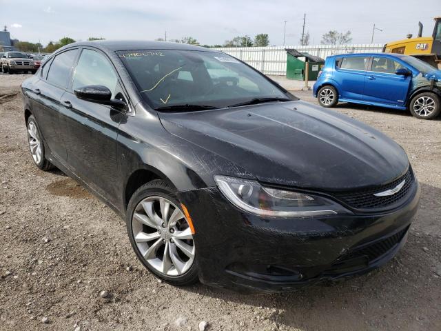 CHRYSLER 200 S 2015 with VIN 1C3CCCBB1FN657829 - Photo from auction