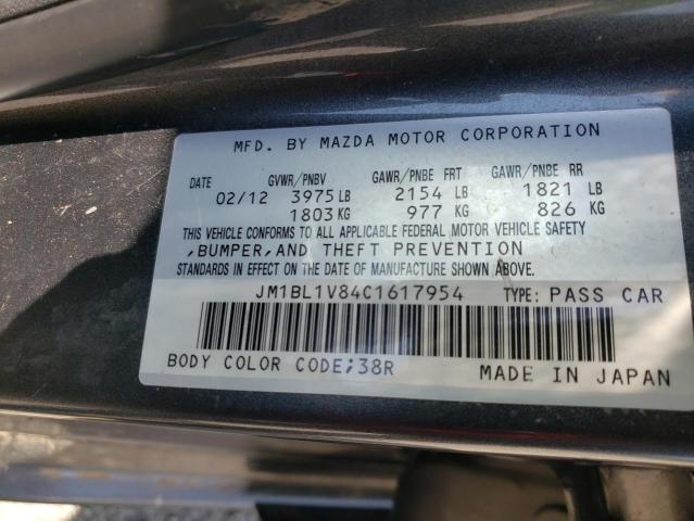 Photo 10 from auction – 2012 MAZDA 3 I with VIN JM1BL1V84C1617954