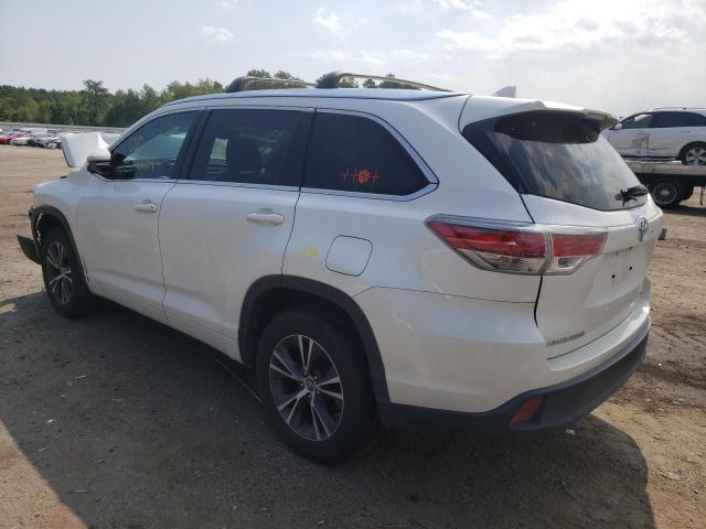 Photo 3 from auction – 2016 TOYOTA HIGHLANDER with VIN 5TDKKRFH9GS156923