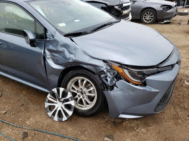 Photo 9 from auction – 2021 TOYOTA COROLLA LE with VIN JTDEAMDE9MJ019758