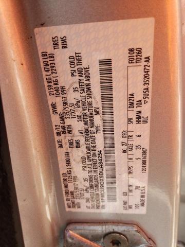 Photo 10 from auction – 2013 FORD ESCAPE SE with VIN 1FMCU9GX5DUA84254