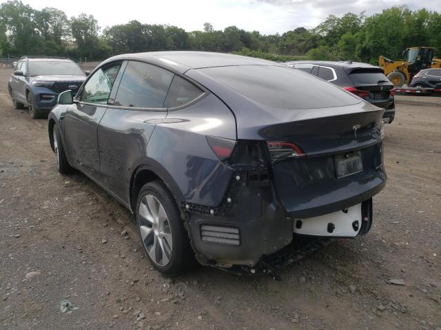 Photo 3 from auction – 2021 TESLA MODEL Y with VIN 5YJYGDEE2MF074702