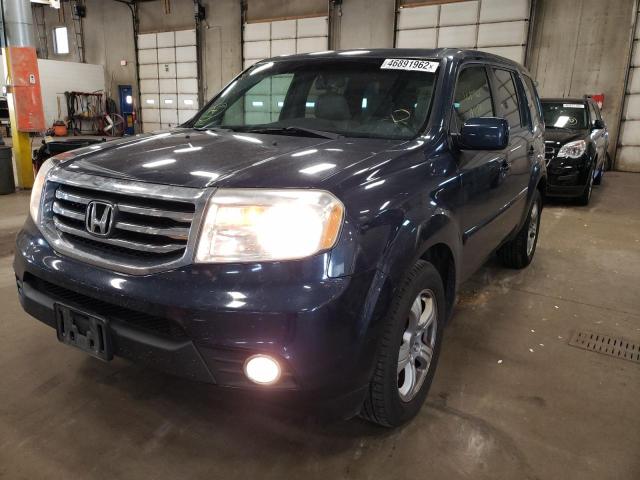 Photo 2 from auction – 2012 HONDA PILOT EXLN with VIN 5FNYF4H76CB005705