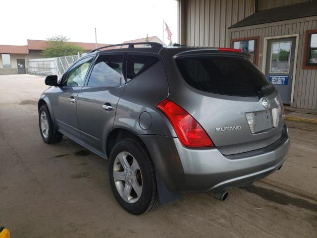 Photo 3 from auction – 2005 NISSAN MURANO SL with VIN JN8AZ08W75W429700