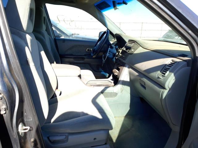 Photo 5 from auction – 2005 HONDA PILOT LX with VIN 2HKYF18195H512693