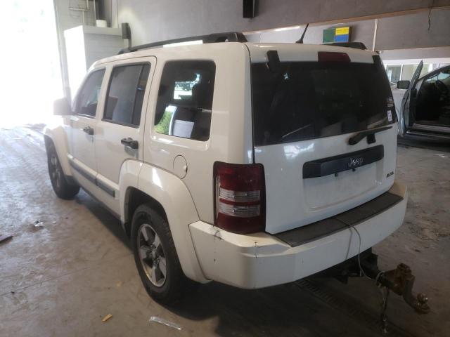 Photo 3 from auction – 2008 JEEP LIBERTY SP with VIN 1J8GP28K18W224889
