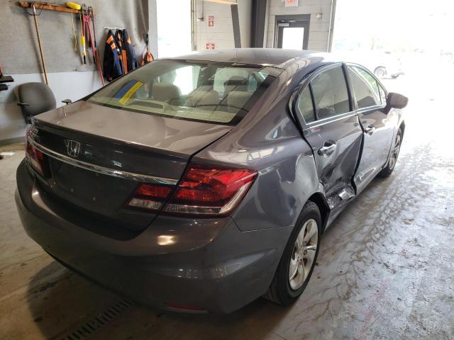 Photo 4 from auction – 2014 HONDA CIVIC LX with VIN 19XFB2F55EE243398